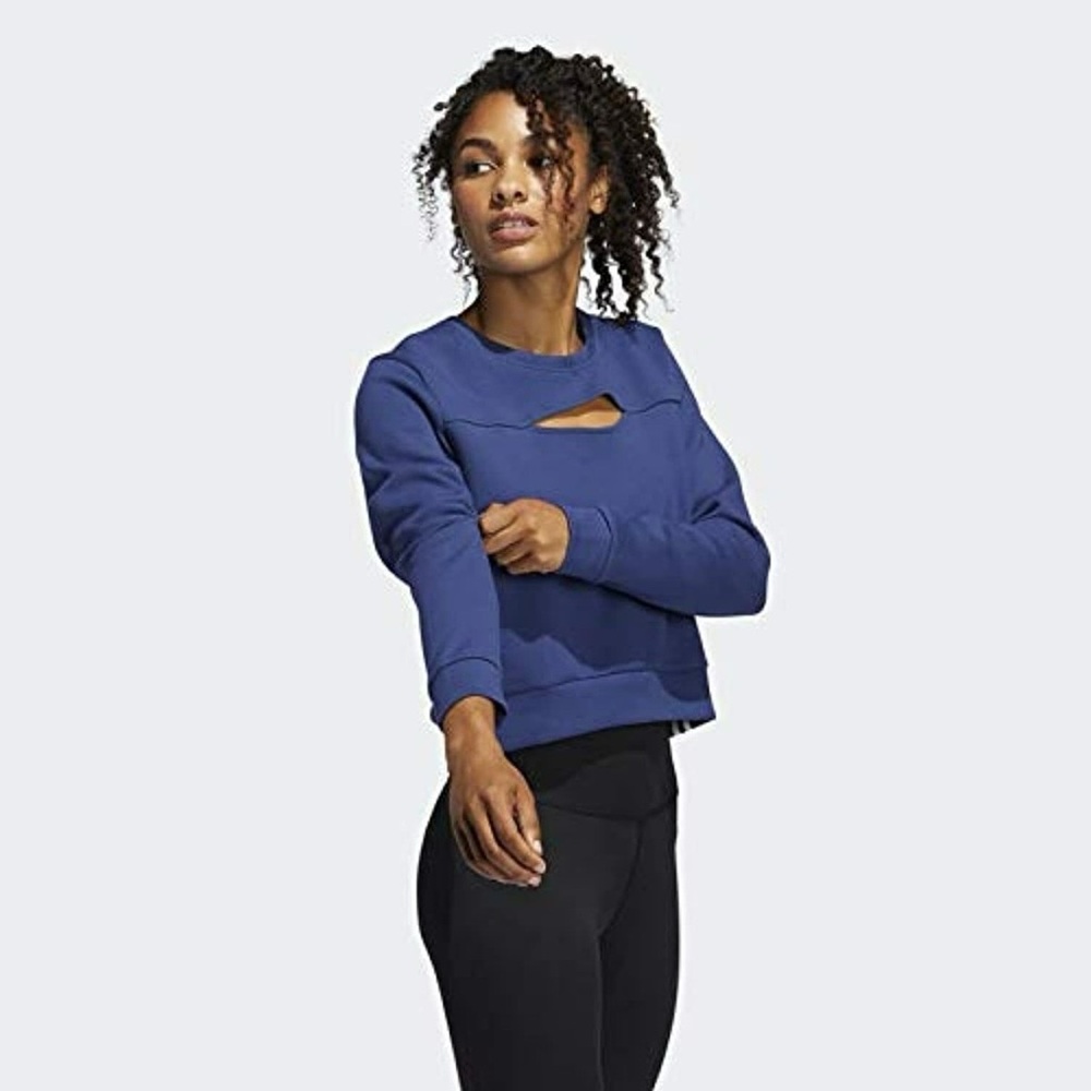 adidas Women's 3-Stripes Performance Sweatshirt